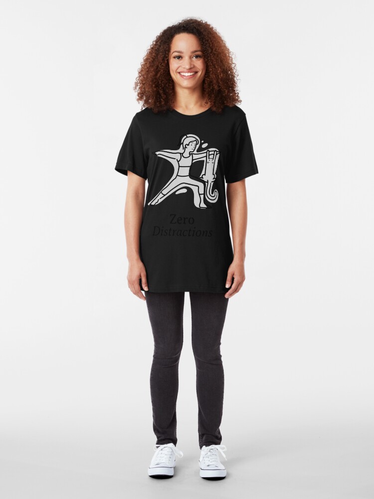 Alternate view of Zero Distraction Yoga Tee Slim Fit T-Shirt