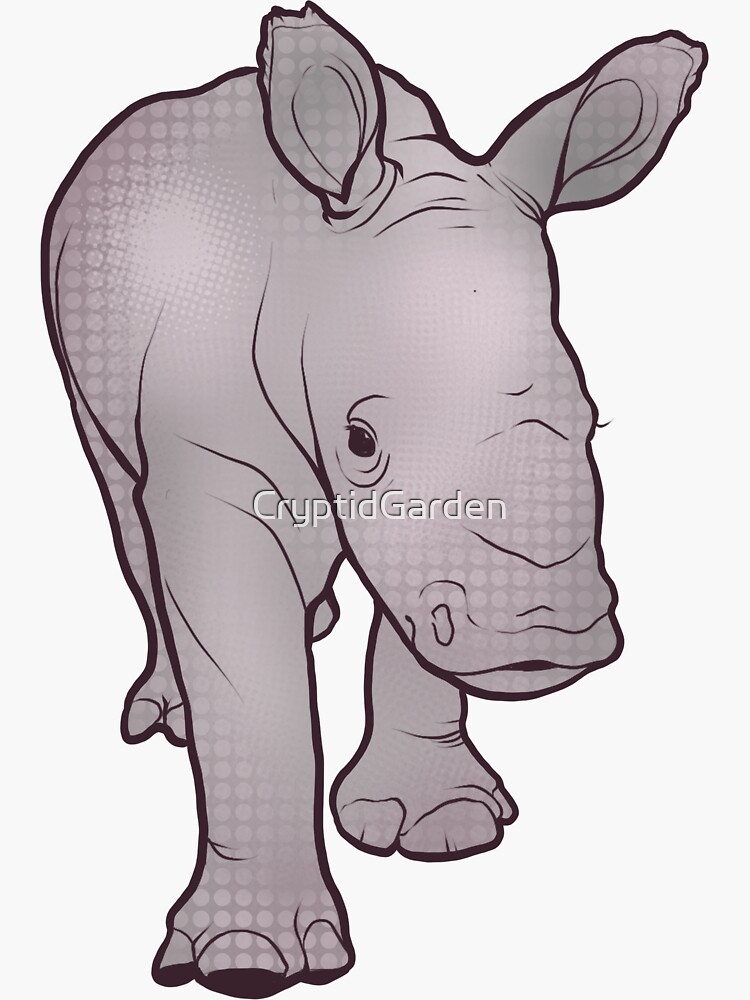 Rhino Baby by CryptidGarden
