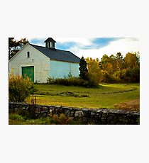 Exeter New Hampshire Farm Photographic Print