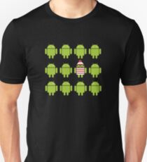 Where's Waldroid? Unisex T-Shirt