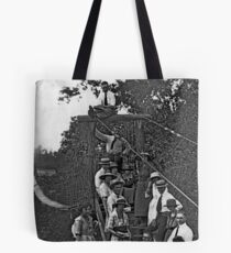Swinging Bridge at Hickory Creek Tote Bag