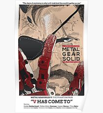 The Phantom Pain: V Has Come To Poster