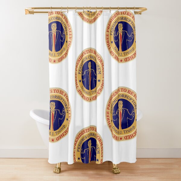 History in the Making - The Donald J. Trump Impeachment T-Shirt Shower Curtain