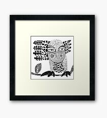 Two suns Framed Print