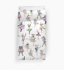 Animal Ballerinas Duvet Cover
