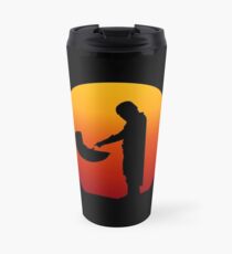 Mando and Baby Yoda - The Mandalorian Travel Mug