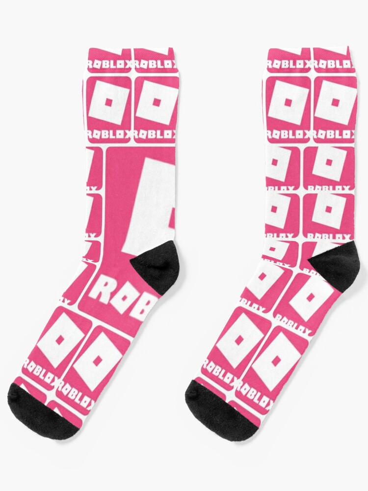 Roblox Pink Game Collage Socks By Best5trading Redbubble - the world of roblox games city sticker by best5trading redbubble