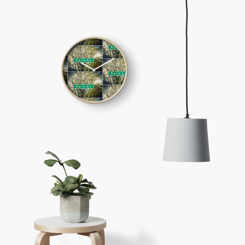 Bathroom, Washroom, Restroom decor Clock