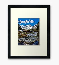 Little Lakes Valley Framed Print