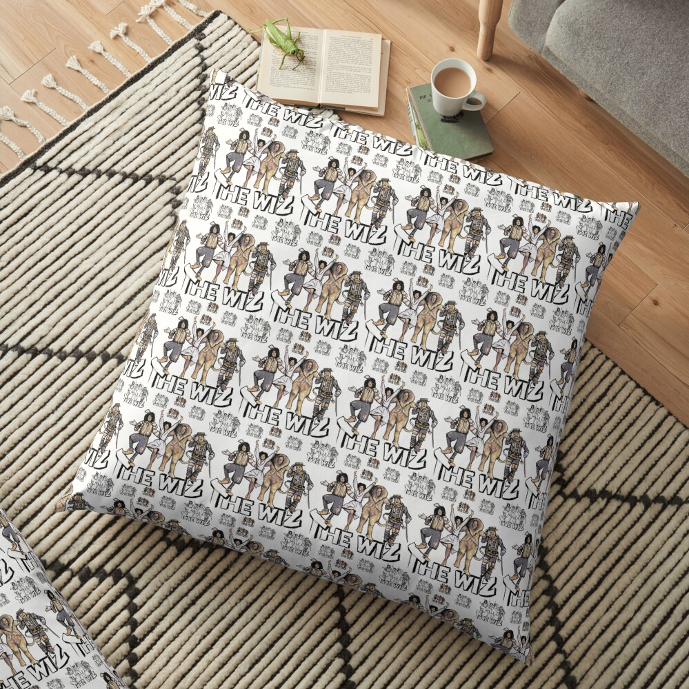 The Wiz Y'all Floor Pillow
