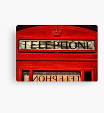 Telephone Canvas Print