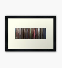 Moviebarcode: The Shining (1980) Gerahmtes Wandbild