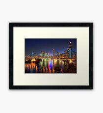Brisbane • Queensland • Australia Framed Print