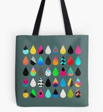 Colorful Rain Tote Bag