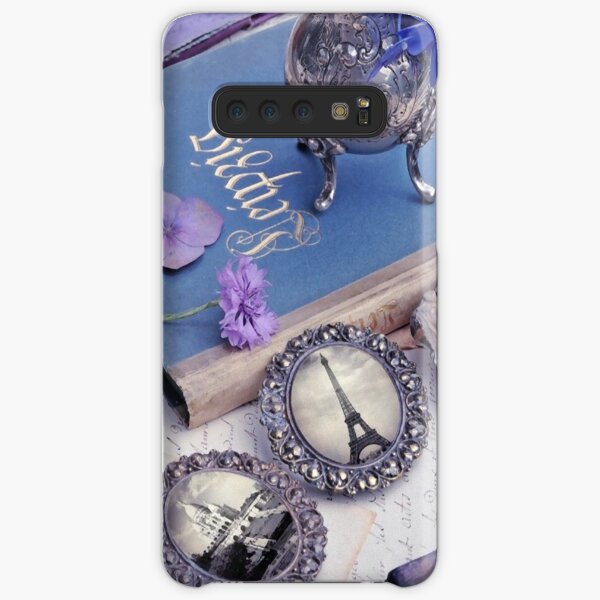 Vintage Blue Paris Samsung Galaxy Snap Case