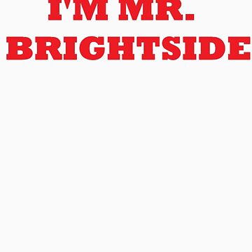 the killers mr brightside t shirt