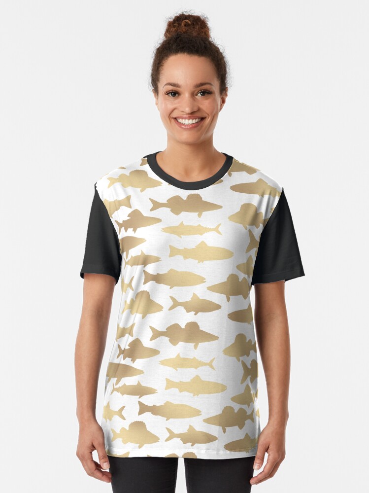 Alternate view of Hey, Mom! I Caught a Goldfish! Graphic T-Shirt
