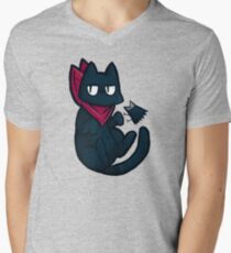 Sakamoto and Karasu V-Neck T-Shirt