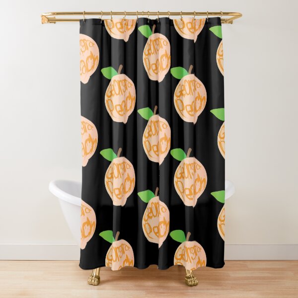 Georgia Peach Shower Curtain