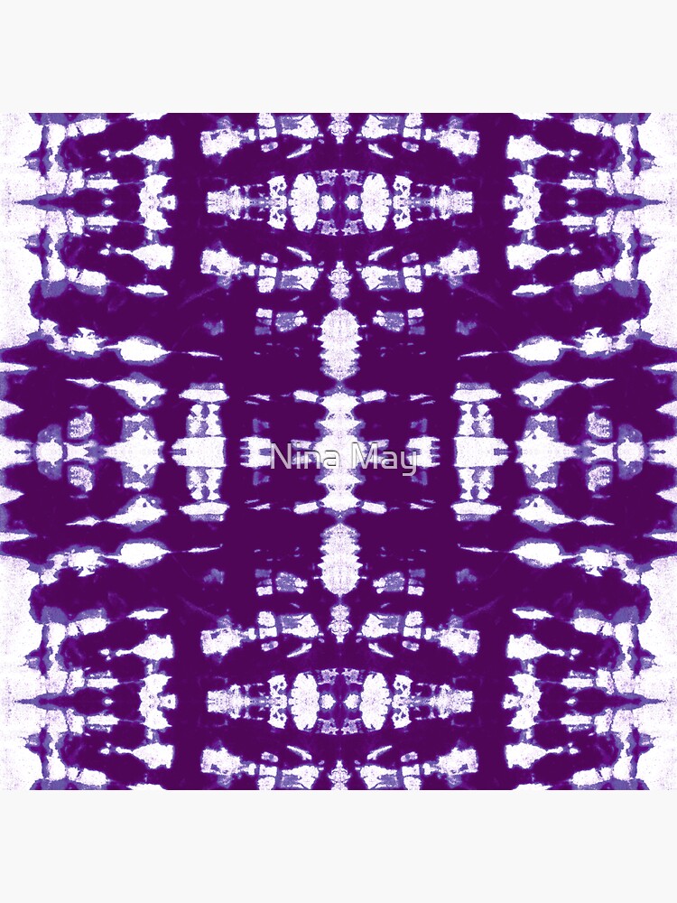 Purple Kumo Shibori by ninabmay