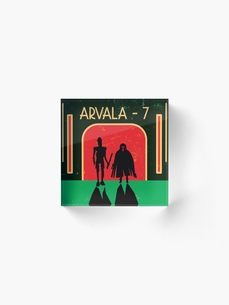 Alternate view of Arvala-7 Acrylic Block