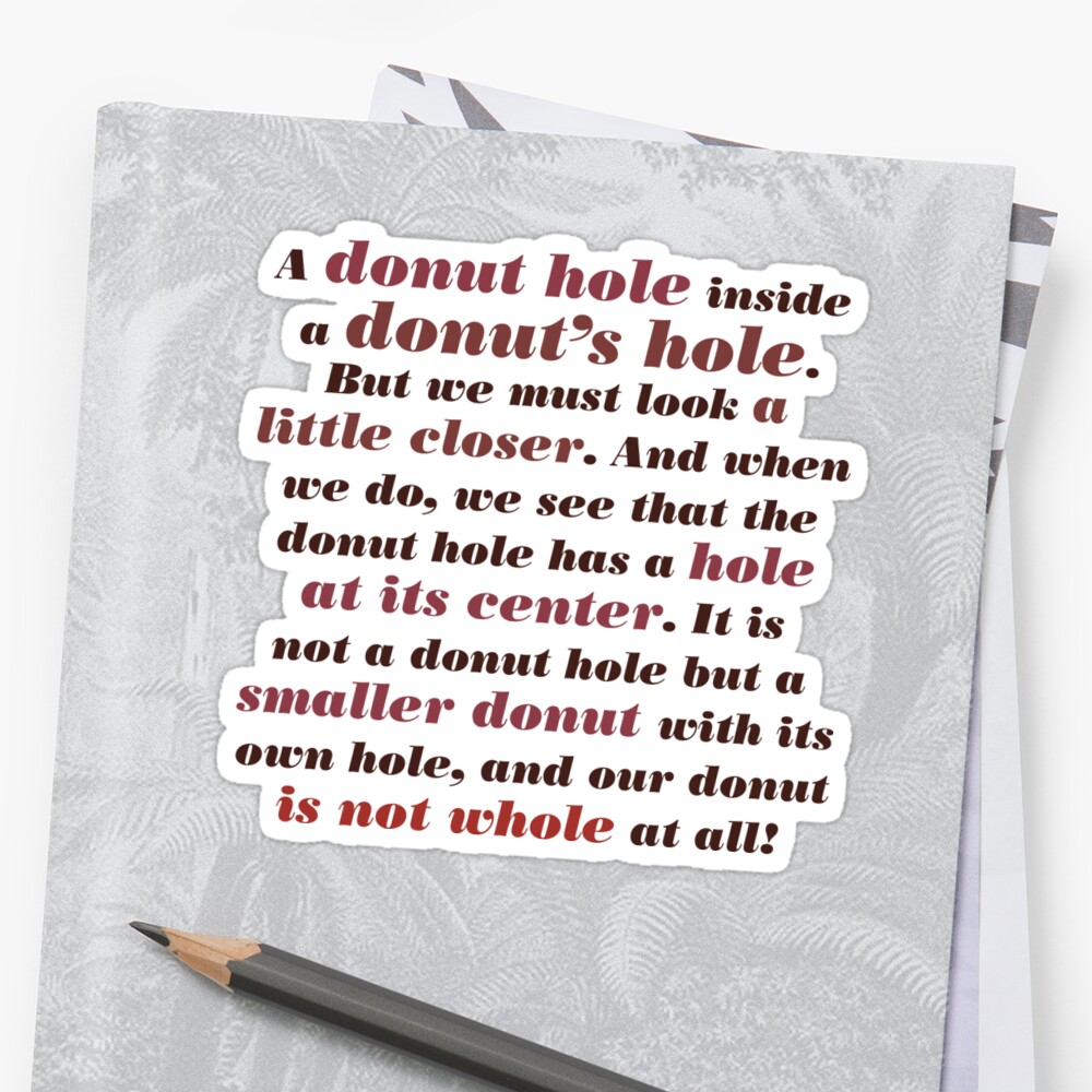 donut hole t shirts