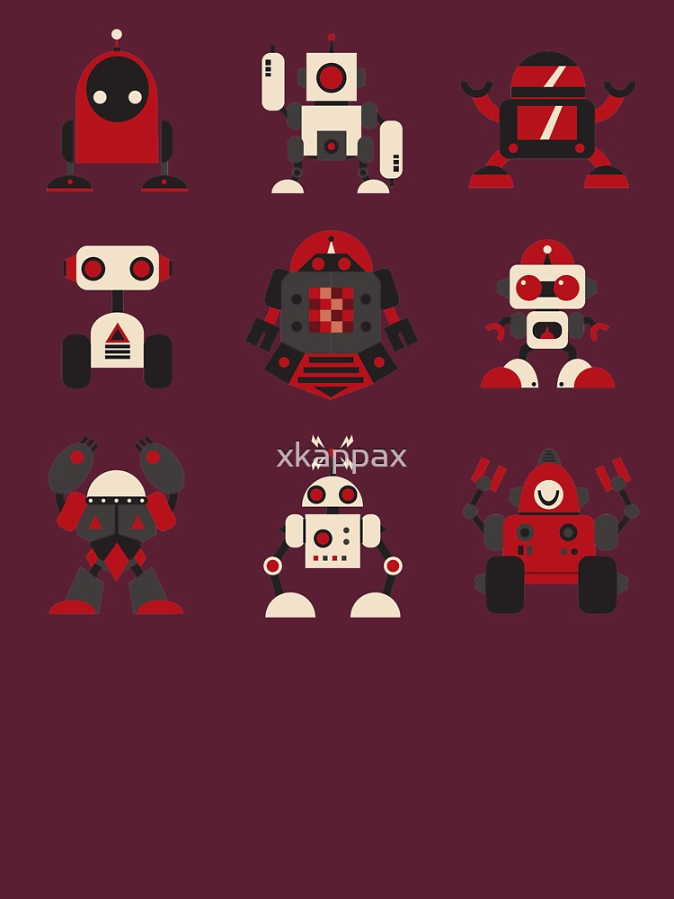 Little Robots by xkappax