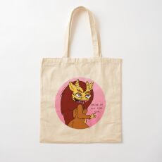 CONNIE HORMONE MONSTRESS - You're On The Rise Girl Cotton Tote Bag