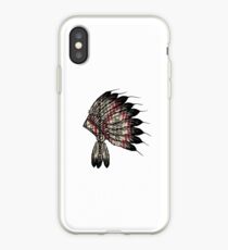 Native American Headdress iPhone Case