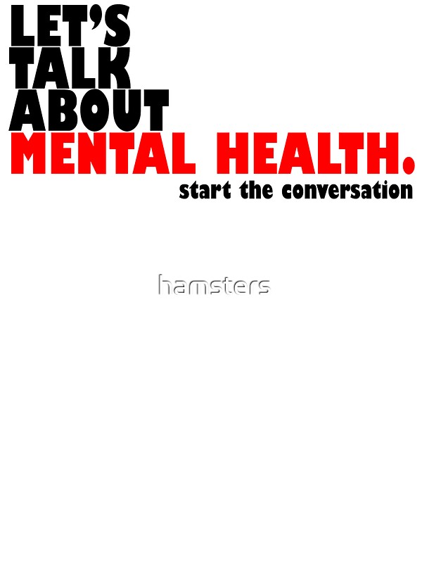"Start the Conversation  Mental Health" Stickers by hamsters  Redbubble