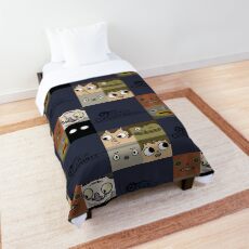 Over the Garden Wall - the squared remix V2 Comforter