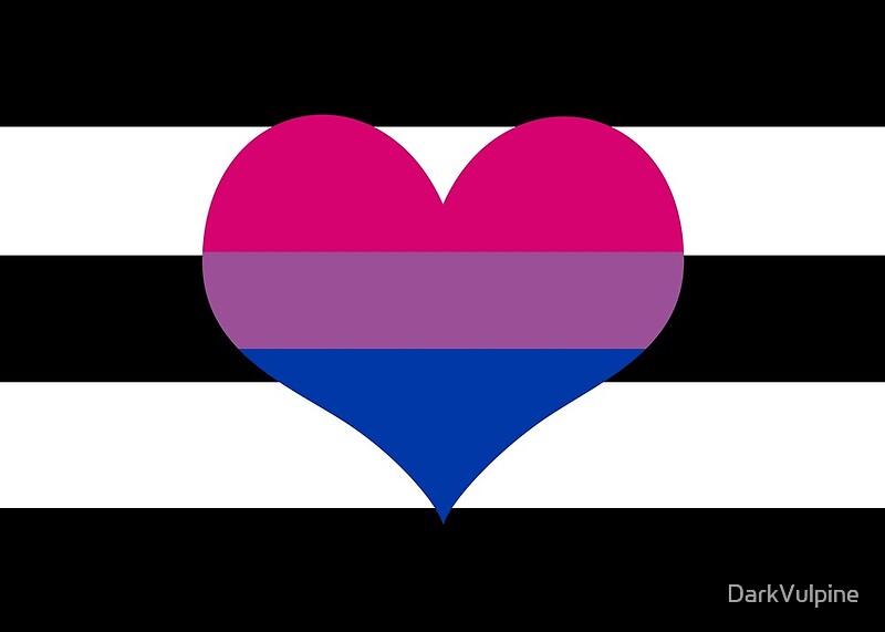 Heterosexual Biromantic Pride Flag By Darkvulpine Redbubble 