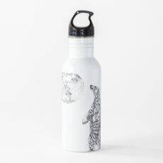 Polar Bear Moon Water Bottle