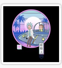 Rickwave Morty Sticker