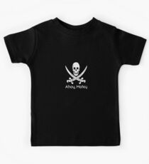 Ahoy Matey (white) Kids Tee