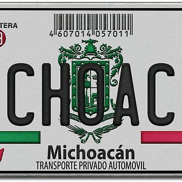 QUE VIVA MI TIERRA MICHOACAN DESIGN Sticker for Sale by Ulises3