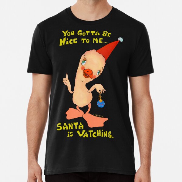 Santa is watching Premium T-Shirt