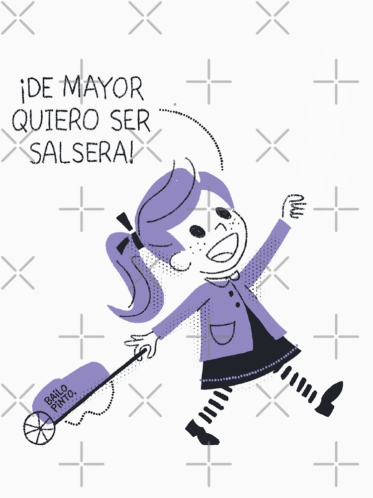 Niña salsera de bailopinto