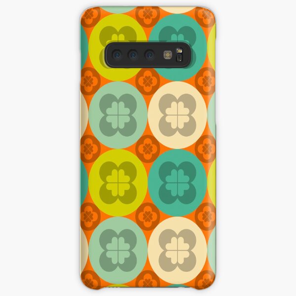 Geometric Pattern: Flower Circle: Summer Samsung Galaxy Snap Case