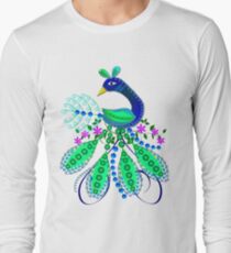 The Peacock Long Sleeve T-Shirt