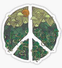 Peaceful Landscape Sticker