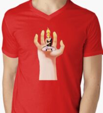 Mini Natsu Men's V-Neck T-Shirt