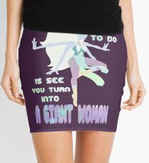 Giant Woman Mini Skirt
