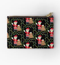 OMG Santa Coming Zipper Pouch
