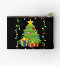 OMG Santa Coming Zipper Pouch