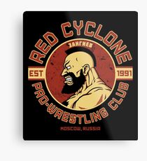 Pro-Wrestling Club Metal Print