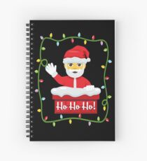 OMG Santa Coming Spiral Notebook