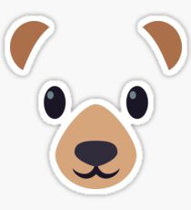 Emoji Bear Sticker