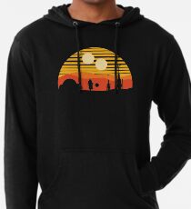 vintage sunset Lightweight Hoodie