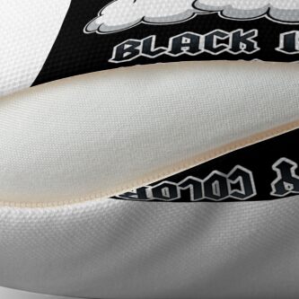 Alternate view of Black Unicorn Floor Pillow